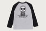 BABY MILO SKULL RAGLAN LS TEE