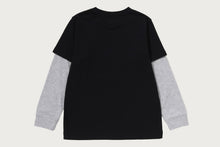 BABY MILO SKULL LAYERED SLEEVES LS TEE