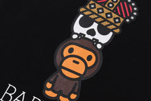 BABY MILO SKULL LAYERED SLEEVES LS TEE