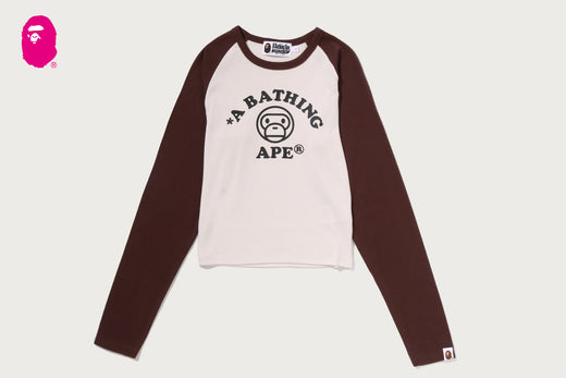 BABY MILO RAGLAN CROPPED LS TEE