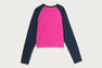 BABY MILO RAGLAN CROPPED LS TEE