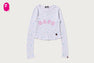 LISA MILO STA PATTERN WAFFLE SLIM FIT LS TEE