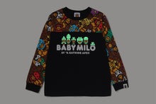 BABY MILO DINOSAURS GLOW IN THE DARK LS TEE