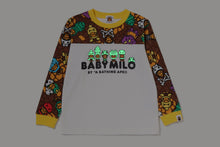 BABY MILO DINOSAURS GLOW IN THE DARK LS TEE