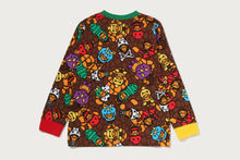 MILO MULTI DINOSAURS PATTERN LS TEE