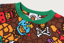 MILO MULTI DINOSAURS PATTERN LS TEE