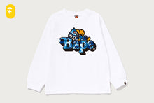 ABC CAMO SHARK MILO ON BAPE LS TEE