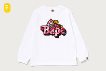 ABC CAMO SHARK MILO ON BAPE LS TEE
