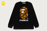 ALL BABY MILO BY BATHING APE LS TEE