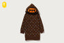 MILOGRAM SWEETS PATTERN HOODIE DRESS