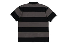MILO ONE POINT STRIPE RELAXED FIT POLO