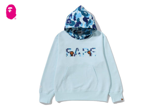 アベイシングエイプ×BABY MIRO LISA スウェットパーカー　日本製 ABC CAMO LOGO WITH BABY LISA PULLOVER HOODIE | bape.com
