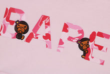 ABC CAMO LOGO WITH BABY LISA PULLOVER HOODIE