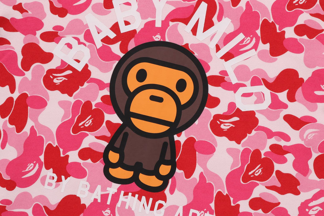 ABC CAMO BABY MILO PULLOVER HOODIE | bape.com