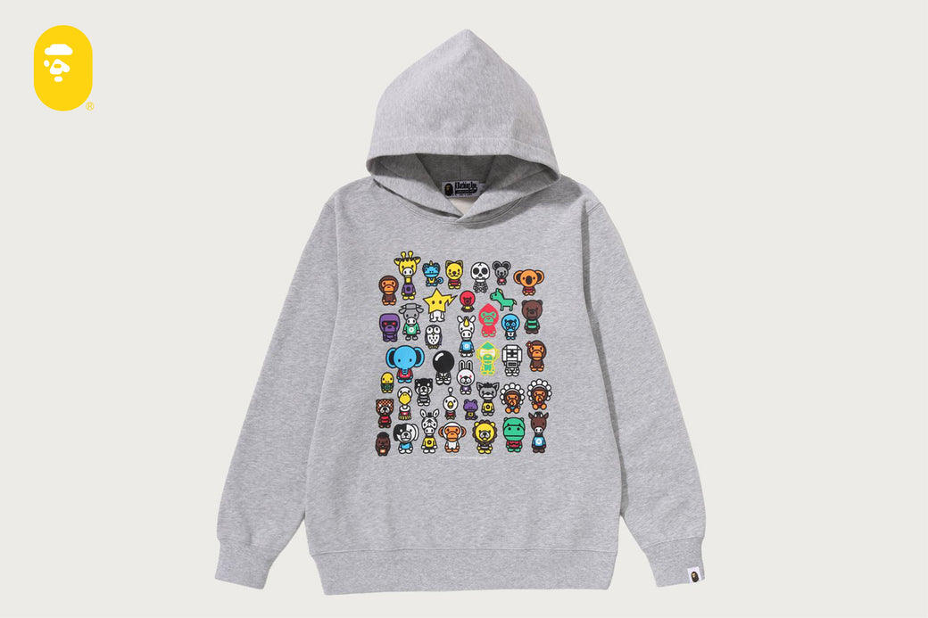A TO Z PULLOVER HOODIE | bape.com