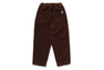 ONE POINT CORDUROY CURVED PANTS