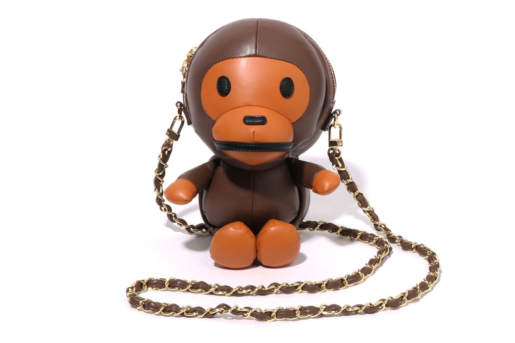 BABY MILO PLUSH DOLL MINI SHOULDER BAG | bape.com
