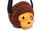 BABY MILO FACE PLUSH DOLL SHOULDER BAG