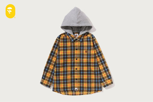 BABY MILO HOODIE RELAXED FIT LS SHIRT