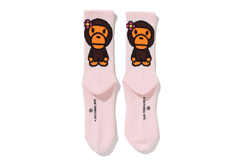 レッグウェア BAPE BABY LISA SOCKS PINK BABY LISA SOCKS | bape.com