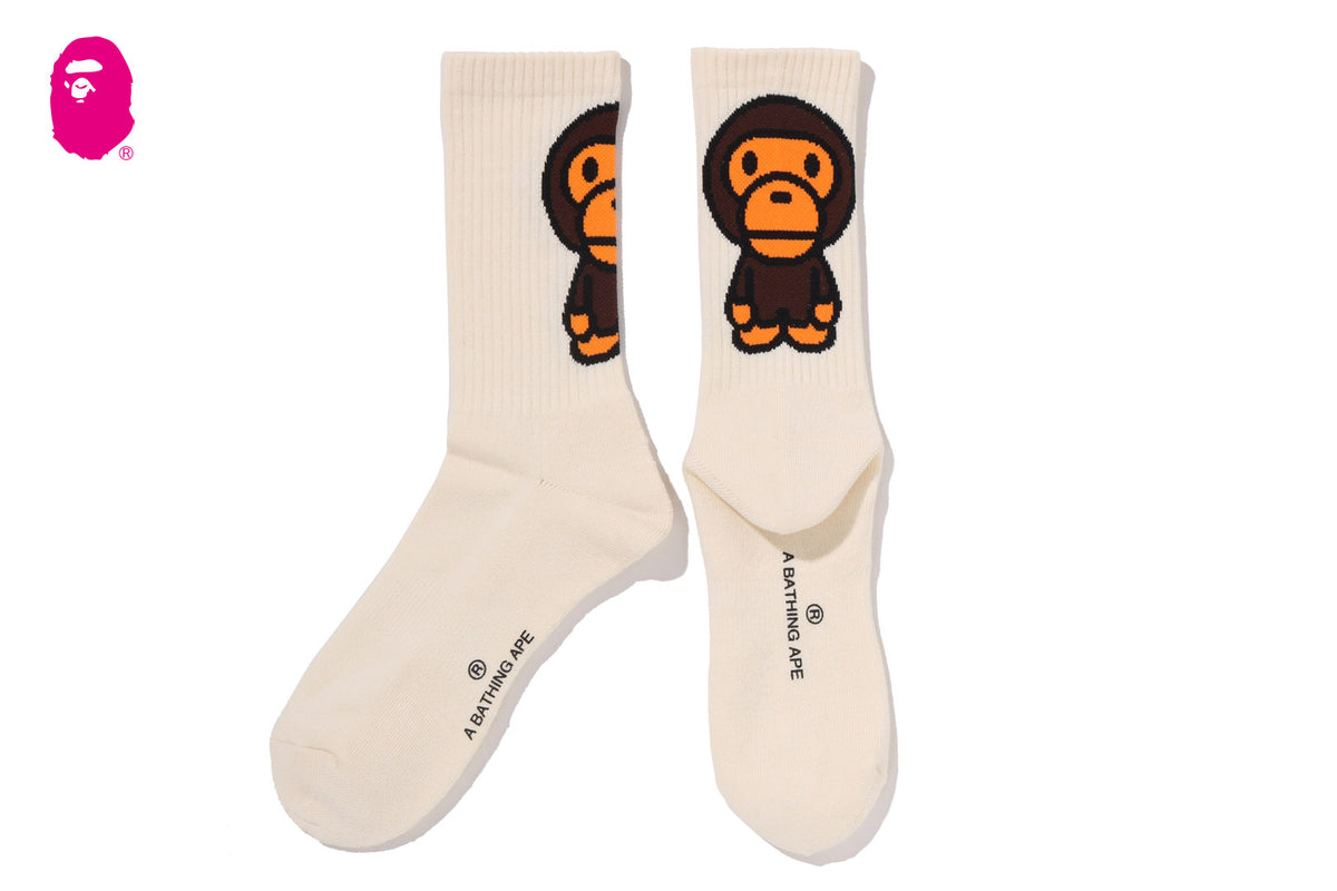 APE ベビーロンパース　80size スタイ　靴下　ショートパンツ BABY MILO SOCKS UNDERWEAR | bape.com
