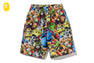 3D MILO ALL FRIENDS BEACH SHORTS