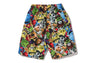 3D MILO ALL FRIENDS BEACH SHORTS