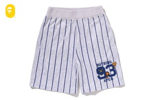 ALL BABY MILO STRIPE MILO BASEBALL SHORTS