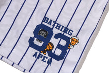 ALL BABY MILO STRIPE MILO BASEBALL SHORTS