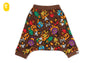 MILO MULTI DINOSAURS PATTERN SAROUEL SWEAT SHORTS