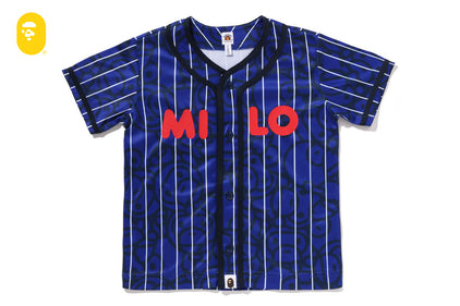 ALL BABY MILO STRIPE MILO BASEBALL SHIRT