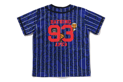 ALL BABY MILO STRIPE MILO BASEBALL SHIRT
