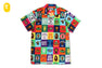 BABY MILO PATCHWORK OPEN COLLAR SHIRT