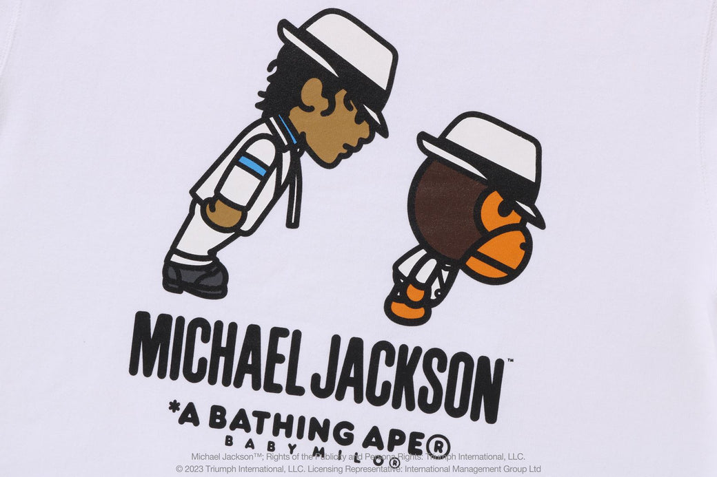Tシャツ/カットソー(半袖/袖なし)APE BAPE BABY MILO MICHAEL JACKSON tシャツ