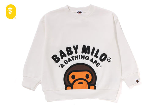 BABY MILO RELAXED FIT CREWNECK SWEATSHIRT