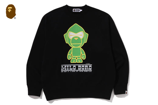 MILO BORG  RELAXED FIT CREWNECK SWEATSHIRT