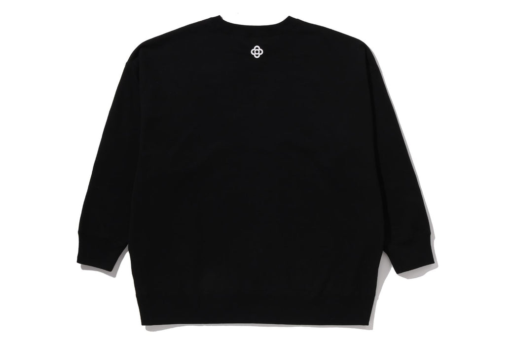 BABY LISA OVERSIZED CREWNECK SWEATSHIRT | bape.com