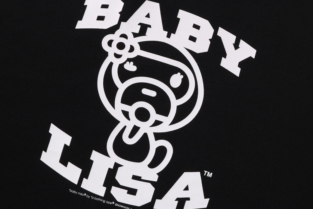 BABY LISA OVERSIZED CREWNECK SWEATSHIRT | bape.com