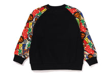 BAPE MILO ASSORTED RELAXED FIT CREWNECK SWEATSHIRT