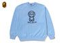 HEAVY WASH BABY MILO RELAXED FIT CREWNECK SWEATSHIRT