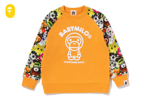 3D MILO ALL FRIENDS CREWNECK SWEATSHIRT