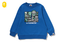 BABY MILO FRIENDS GLOW IN THE DARK CREWNECK SWEATSHIRT