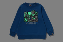 BABY MILO FRIENDS GLOW IN THE DARK CREWNECK SWEATSHIRT