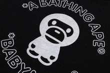 BABY MILO LINE TAPE RELAXED FIT CREWNECK SWEATSHIRT