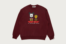 【 BAPE X DISNEY 】MICKEY MOUSE BABY MILO RELAXED FIT CREWNECK