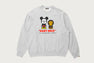 【 BAPE X DISNEY 】MICKEY MOUSE BABY MILO RELAXED FIT CREWNECK