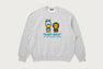 【 BAPE X DISNEY 】DONALD DUCK BABY MILO RELAXED FIT CREWNECK