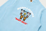 【 BAPE X DISNEY 】MICKEY & FRIENDS BABY MILO CREWNECK SWEATSHIRT