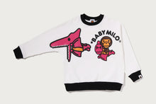 BABY MILO DINOSAURS CREWNECK SWEATSHIRT