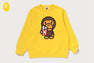 BABY MILO POPCORN CREWNECK SWEATSHIRT